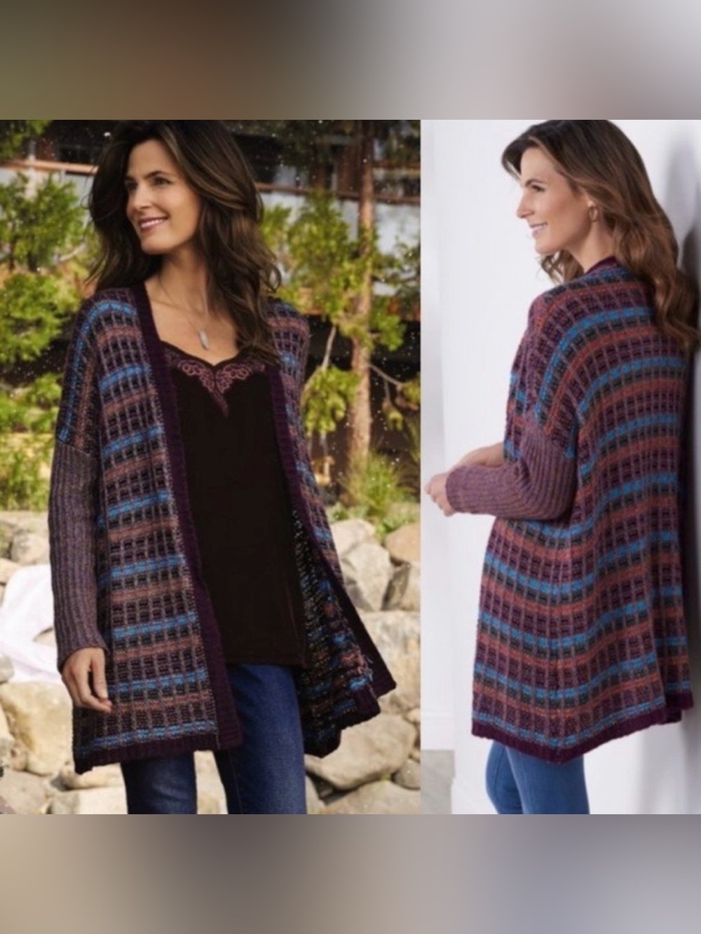 Soft Surroundings Eirene Openfront Cardigan